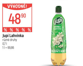 Sirup hustý Lahvinka Jupí