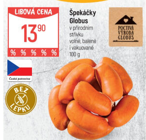 Špekáčky Globus