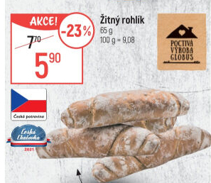 Žitný rohlík