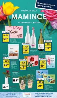 akční leták Tesco 9.5.2024-14.5.2024