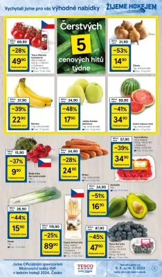 akční leták Tesco 9.5.2024-14.5.2024