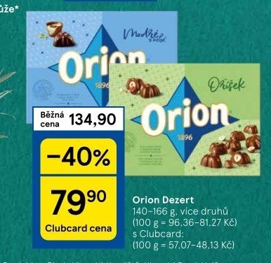 Bonboniéry Orion