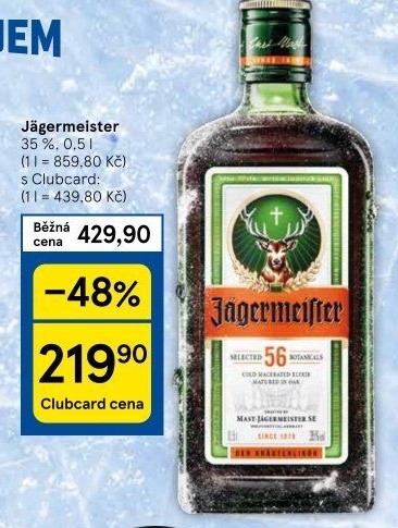 Bylinný likér Jägermeister