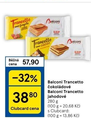 Dezert Trancetto Balconi