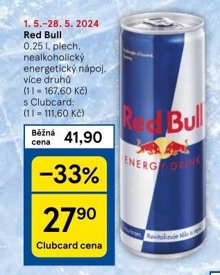 Energetický nápoj Red Bull