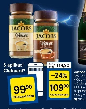 Instantní káva Jacobs Velvet