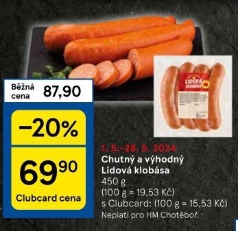 Klobása Lidová