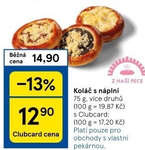 Koláč s náplní