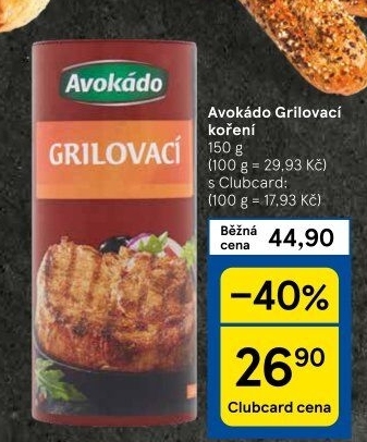 Koření Grilovací Avokádo