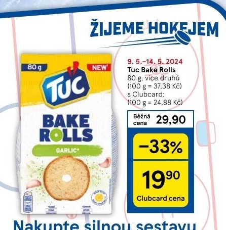 Krekry Bake Rolls Tuc