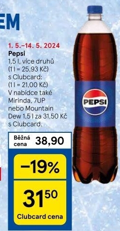 Limonáda Pepsi
