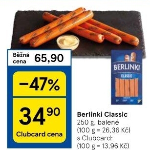 Párky Berlinki Morliny