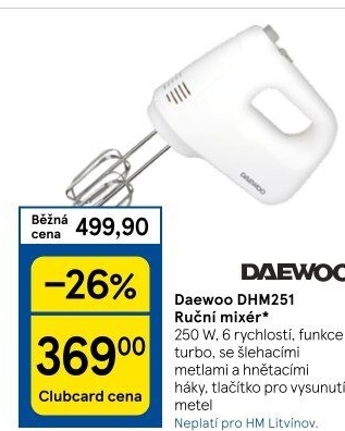 Ruční mixér Daewoo DHM-251