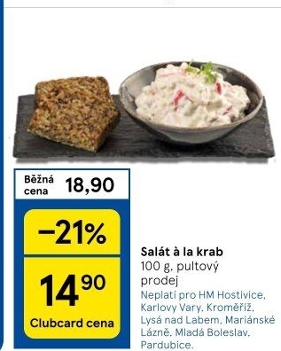Salát a la krab