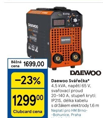 Svářečka Daewoo