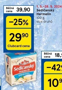 Sýr Hermelín Sedlčanský