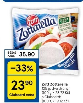Sýr Zottarella Zott