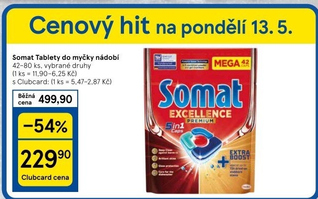 Tablety do myčky Somat