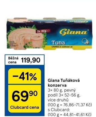Tuňák Giana