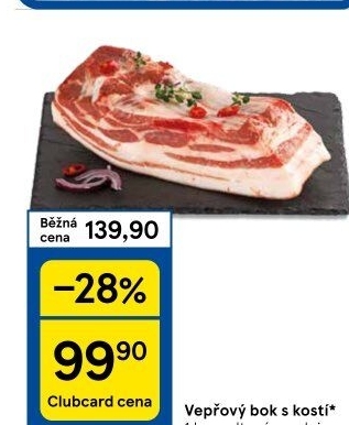 Vepřový bok s kostí