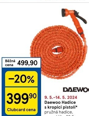 Zahradní hadice Daewoo
