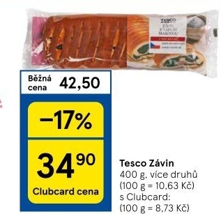 Závin Tesco