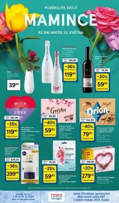 akční leták Tesco 9.5.2024-14.5.2024