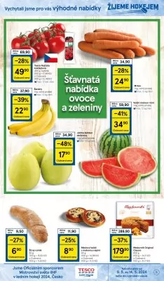 akční leták Tesco 9.5.2024-14.5.2024