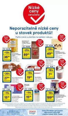 akční leták Tesco 9.5.2024-14.5.2024