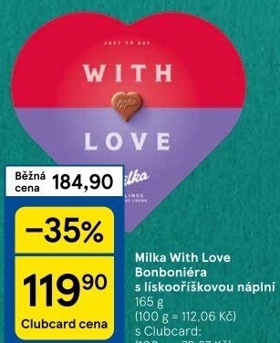 Bonboniéra With Love Milka