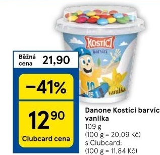 Dezert Kostíci Danone
