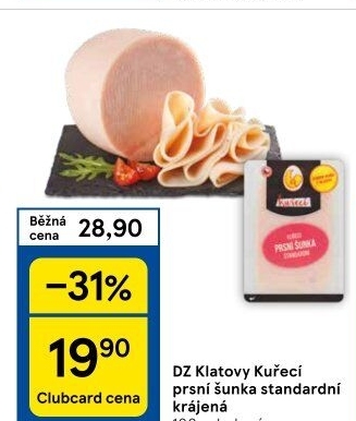 Kuřecí šunka prsní standard DZ Klatovy