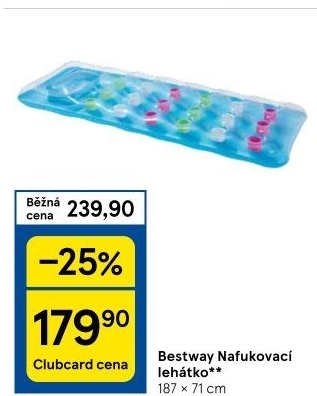 Nafukovací léhátko Bestway