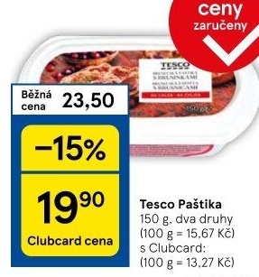 Paštika Tesco