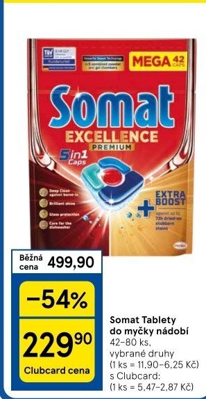 Tablety do myčky Somat