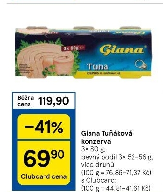 Tuňák Giana