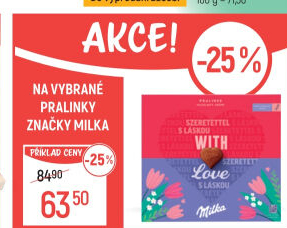 Bonboniéra I Love Milka