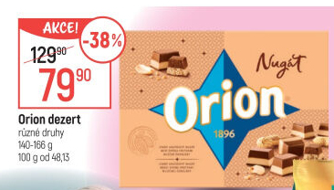 Bonboniéra Nugát Orion