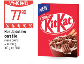 Cereálie Kit Kat Nestlé