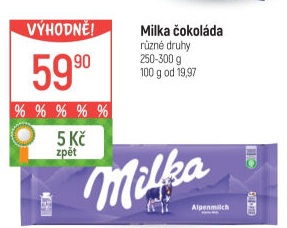 Čokoláda Milka