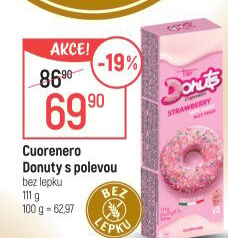 Donut bez lepku Cuorenero