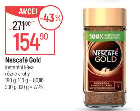 Instantní káva Nescafé Gold Original