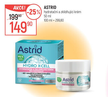 Krém pleťový Hydro X-Cell Astrid