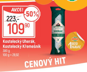 Salám Uherák Premium Kostelecké uzeniny
