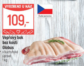 Vepřový bok bez kosti Globus