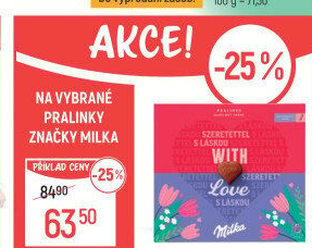 Bonboniéra I Love Milka