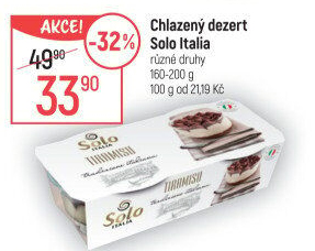 Dezert Tiramisu Solo Italia