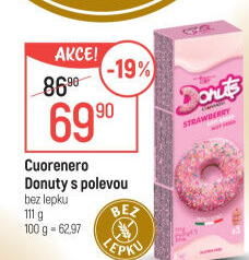 Donut bez lepku Cuorenero