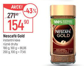 Instantní káva Nescafé Gold Original