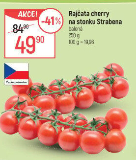 Rajčata cherry keříková Čerstvě utrženo